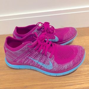 Colorful Nike Free 4.0 Flyknit